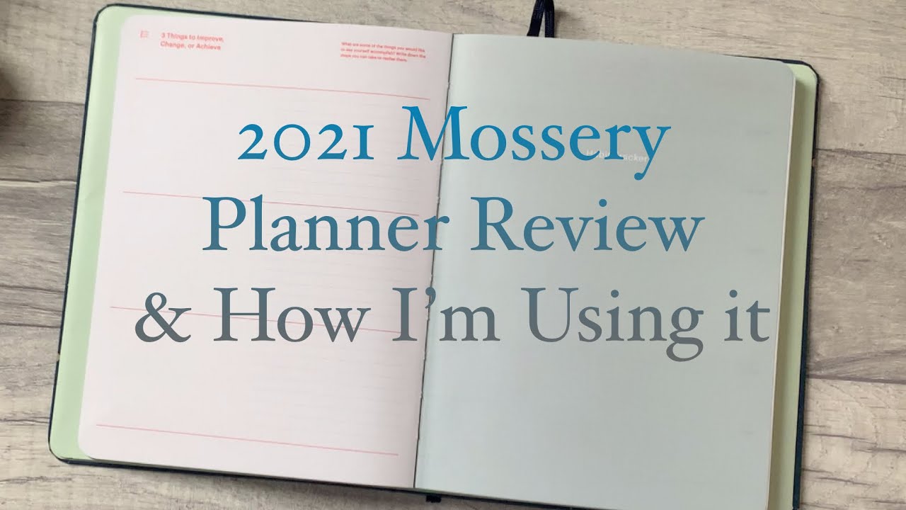 2021 Mossery Planner (HONEST) Review (& How I'm Using It)