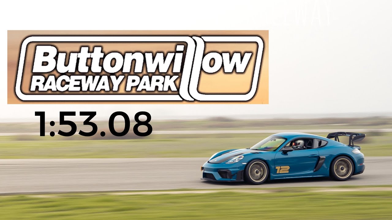 Porsche GT4 RS Hot Lap at Buttonwillow 13CW | 1:53.08