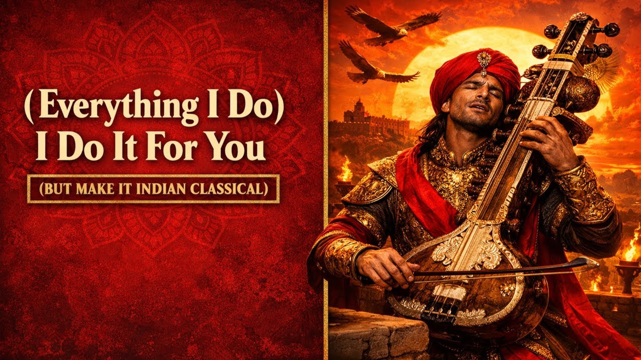 Everything I Do I Do It For You, But Make It Indian Classical