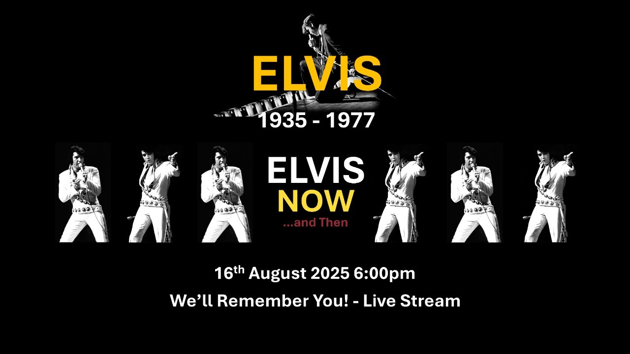 Live! Elvis Presley's 48th Anniversary Discussion - August 16th 2025 | We Remember You!