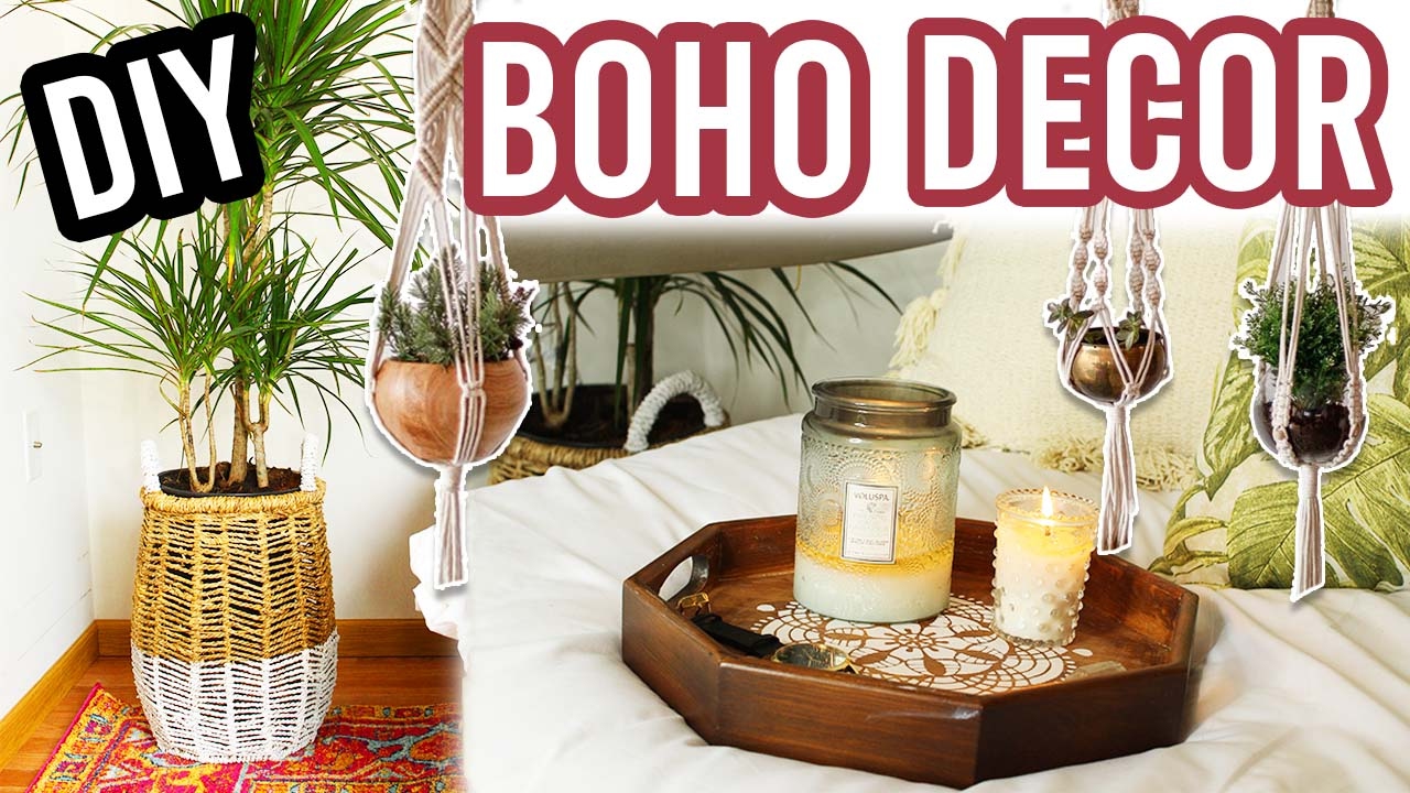 DIY BOHEMIAN ROOM DECOR!