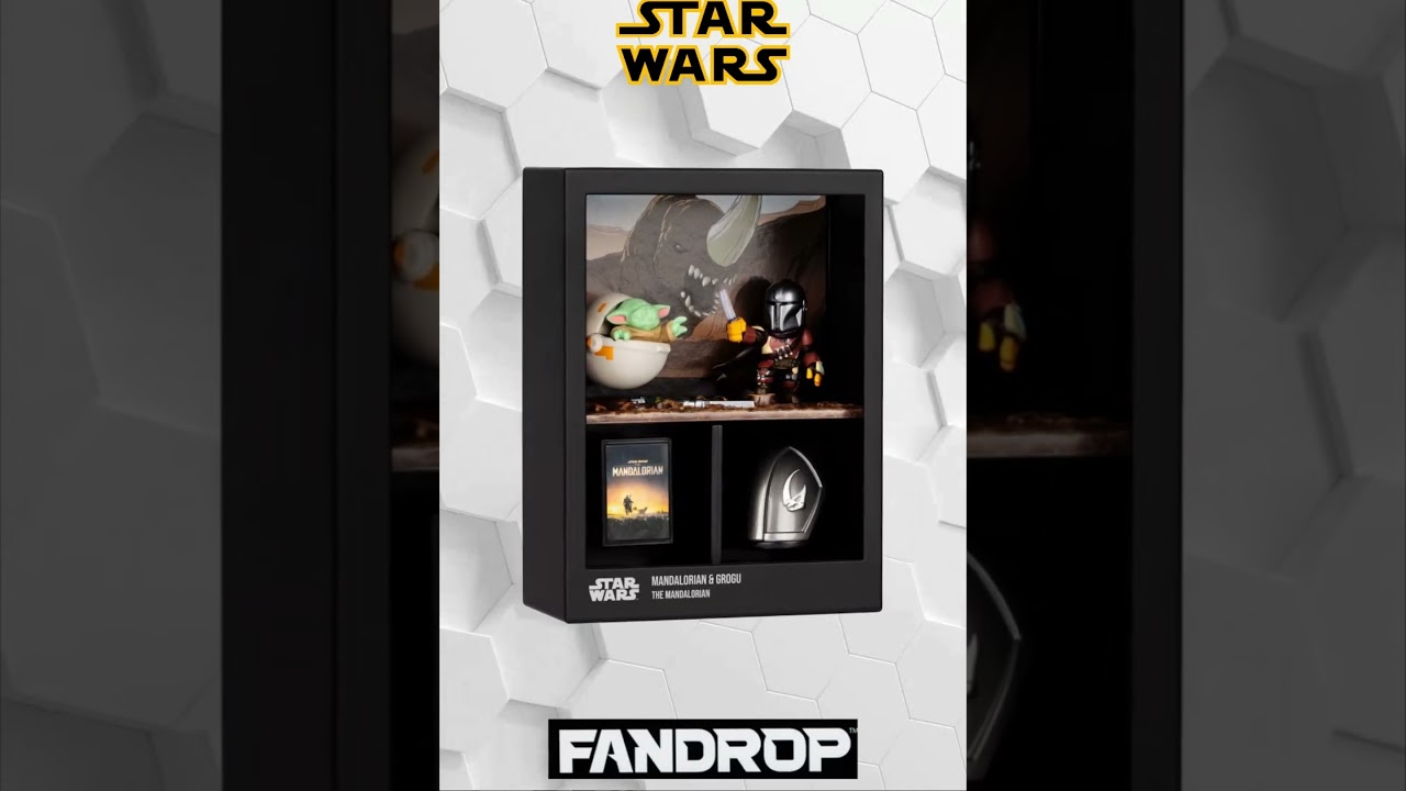 Fandrop Star Wars - Wave 1 Figure [2-Pack Mandalorian And Grogu] #SHORTS