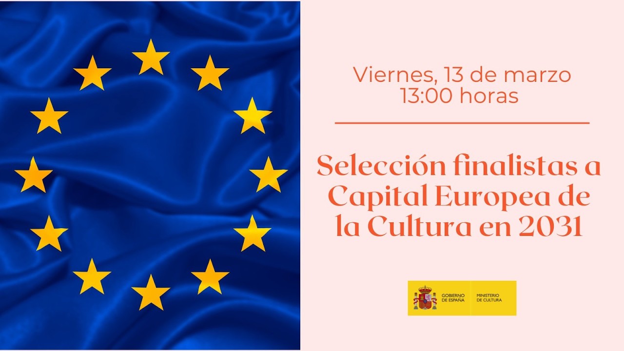 Rueda de Prensa: Fase de preselección. Capital Europea de la Cultura 2031 España