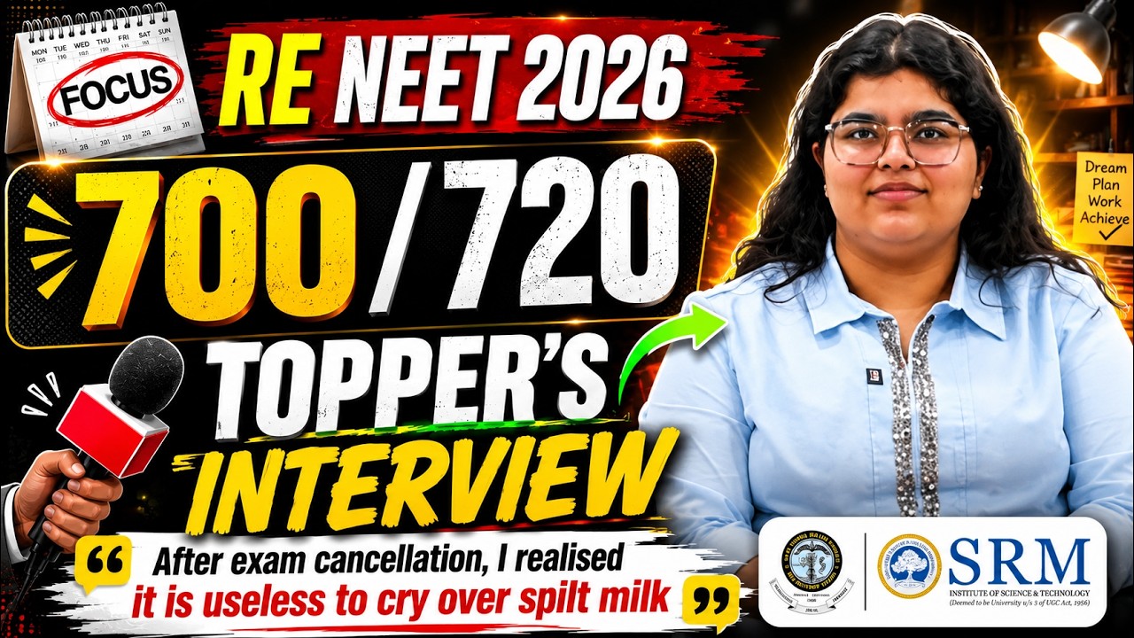 RE-NEET 2026: Как Кашви набрала 700/720 | Полная стратегия лучшей ученицы Aakash в Дели!