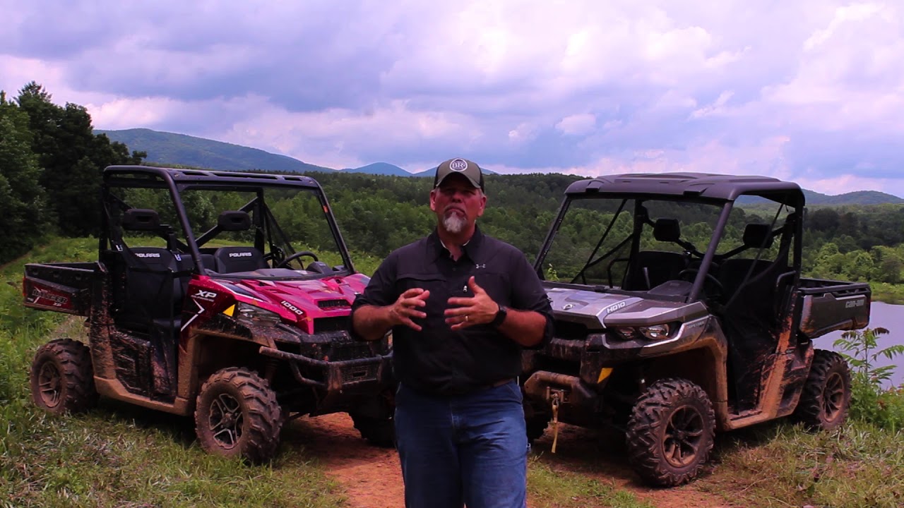 Can-Am Defender HD10 XT 2017 года против Polaris Ranger XP 1000 EPS
