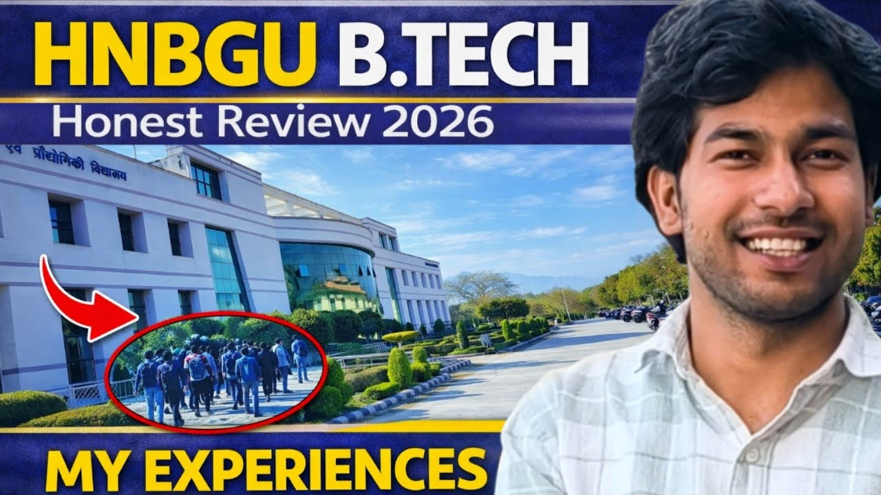 HNBGU B.Tech Review 2026 | Admission, Cut-off, Hostel, Fee , Placement |My Real Experience| Video-79