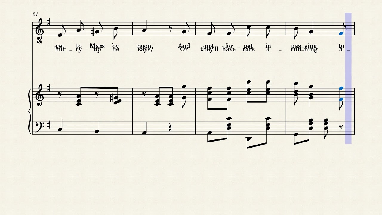I'VE HEARD FROM THE MAN IN THE MOON (1893) by Music by D.L. WHITE.