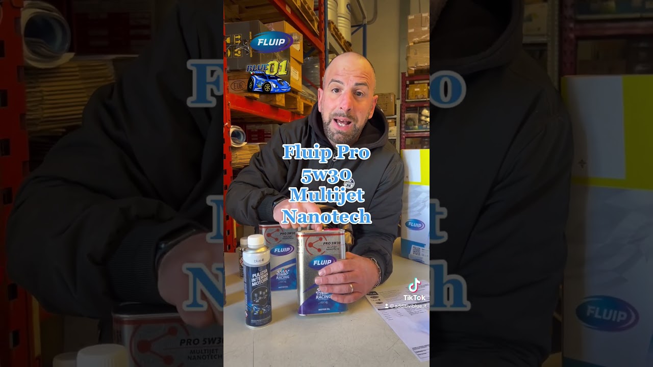 Tagliando 1.3 Multijet con additivi Blue e Fluip Pro Nanotech