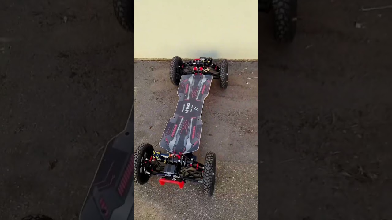 Next level customised electric skateboard #bajaboard #shorts #fyp