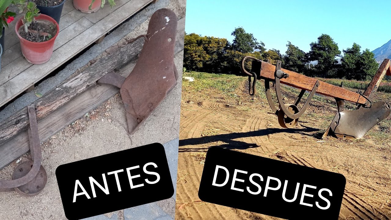 RESTAURACION DE ARADO | RESCATE DE PIEZA ANTIGUA