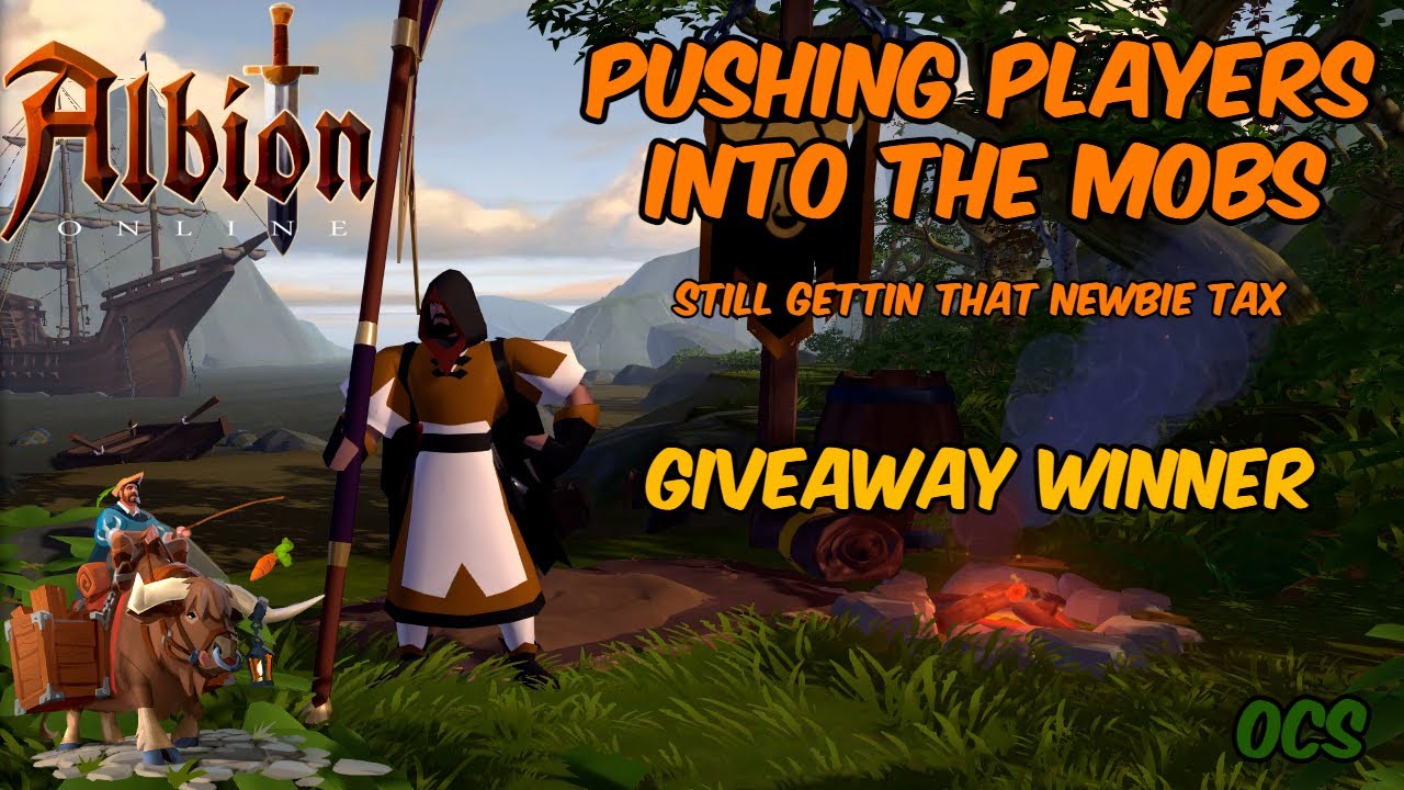 Baiting Players into Mobs#14 - Albion Online