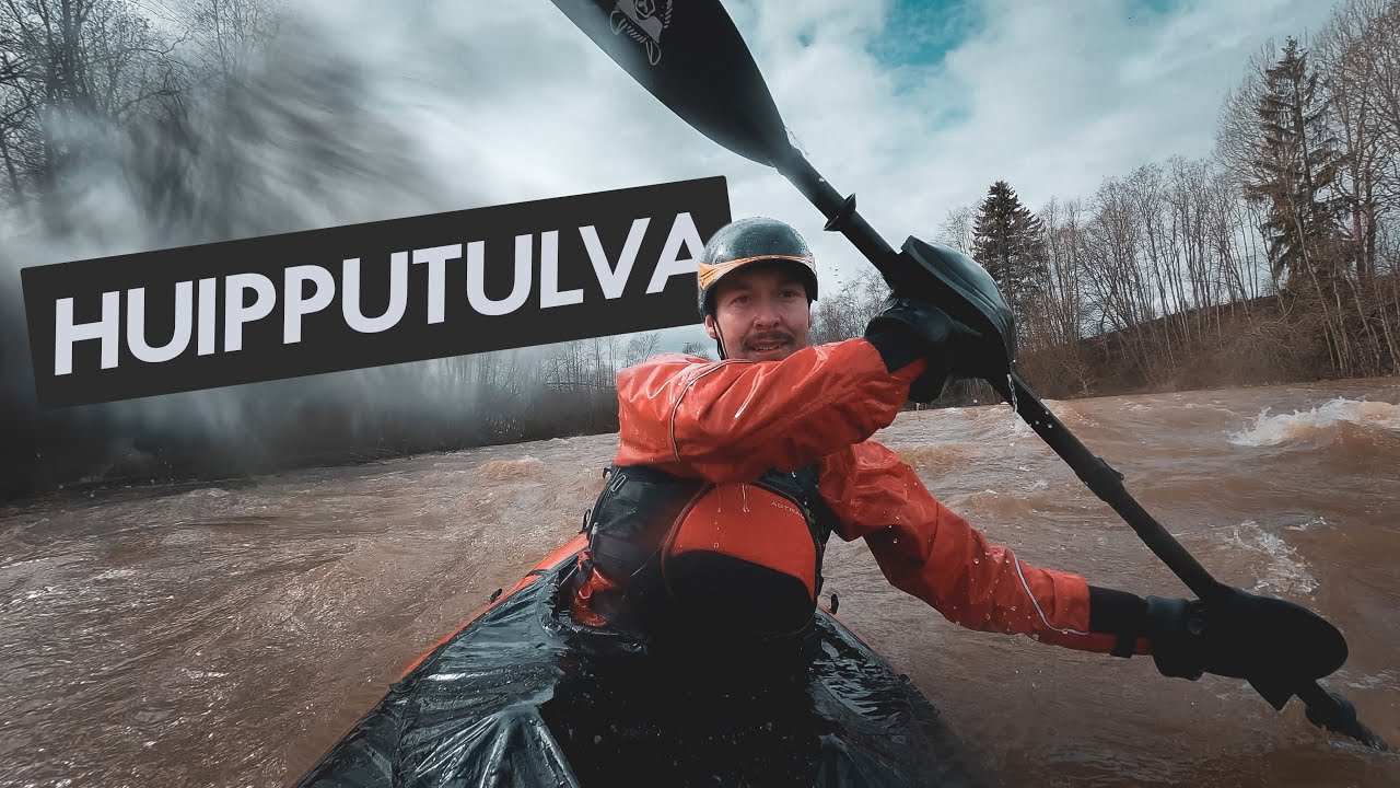 Melontaretki Vantaankoskelta merelle ja tuulinen yö saaressa - TULVAHUIPPU VANTAANJOESSA