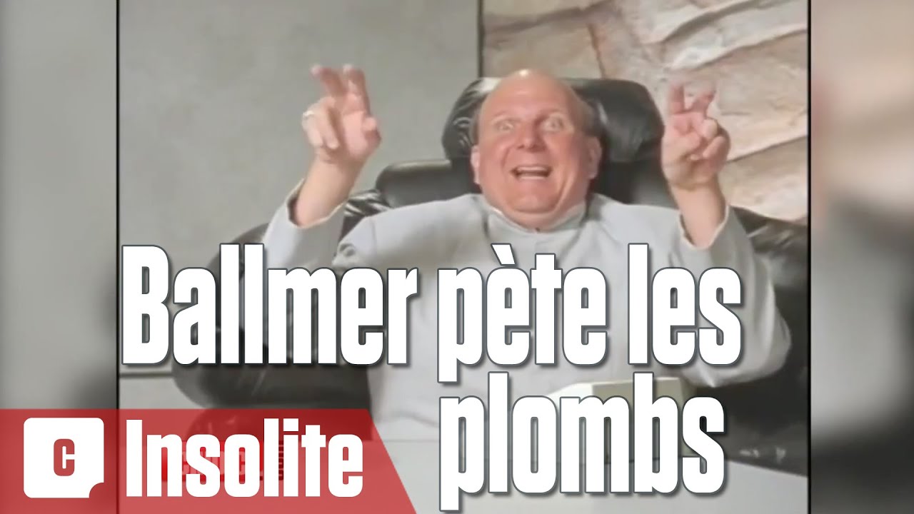 Best Of Steve Ballmer : les 10 meilleures vidéos de l'ancien PDG de Microsoft