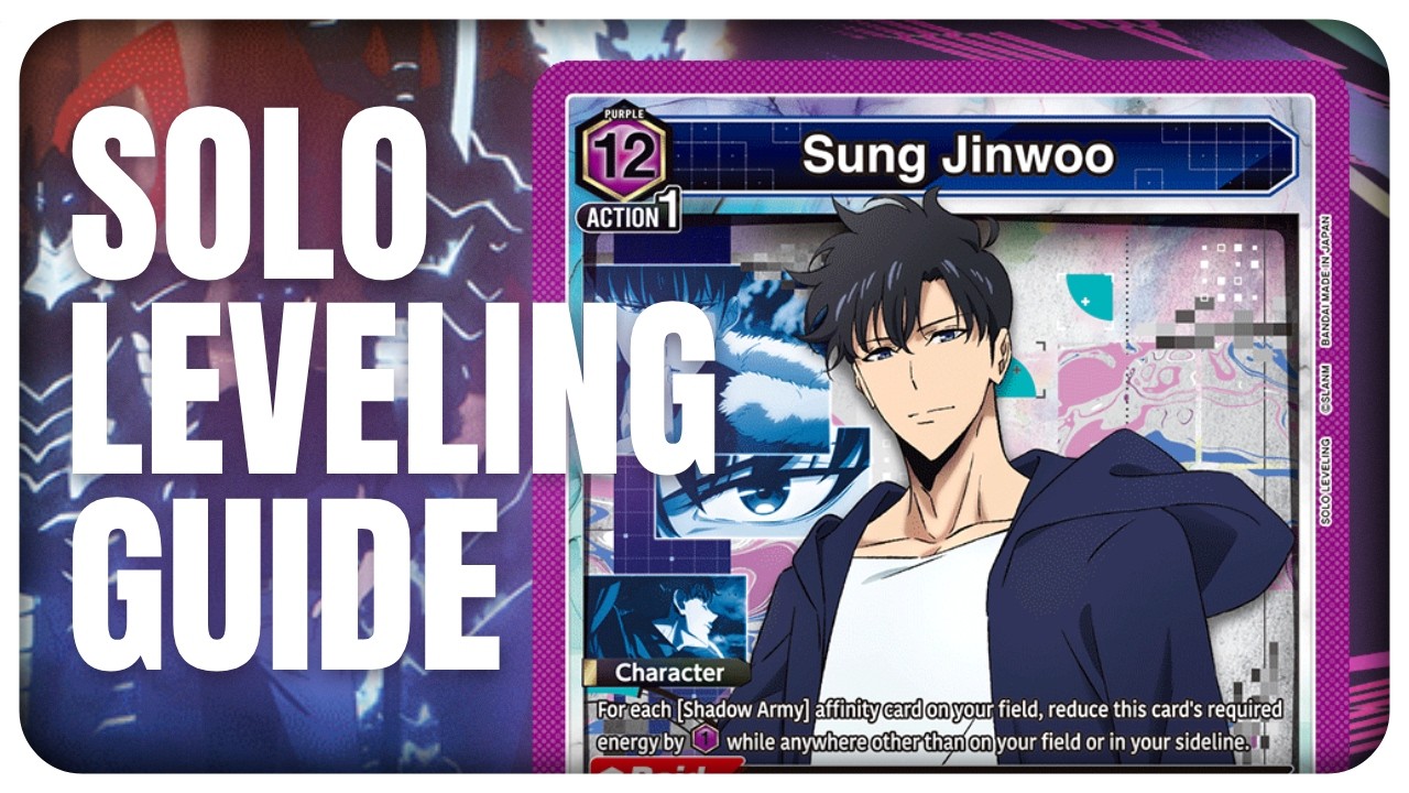 This Solo Leveling Deck Will Make Your Opponent SPEECHLESS | Beginner Guide Part 1 | Union Arena TCG