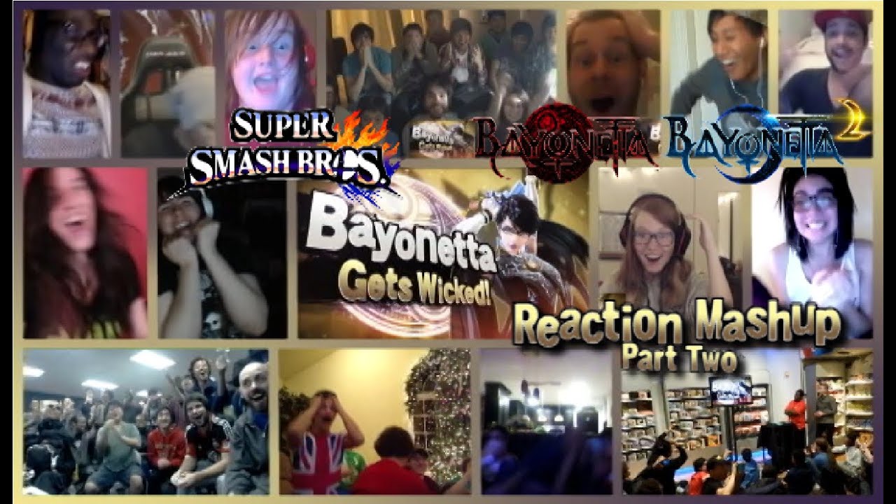 Bayonetta Gets Wicked! PART TWO (Super Smash Bros. Wii U and 3DS) Reaction Mashup!