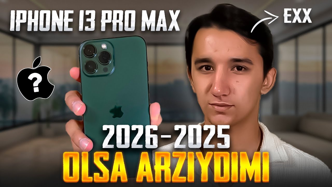 iPHONE 13 PRO MAX 2025-2026 YILDA OLSA BO'LADIMI