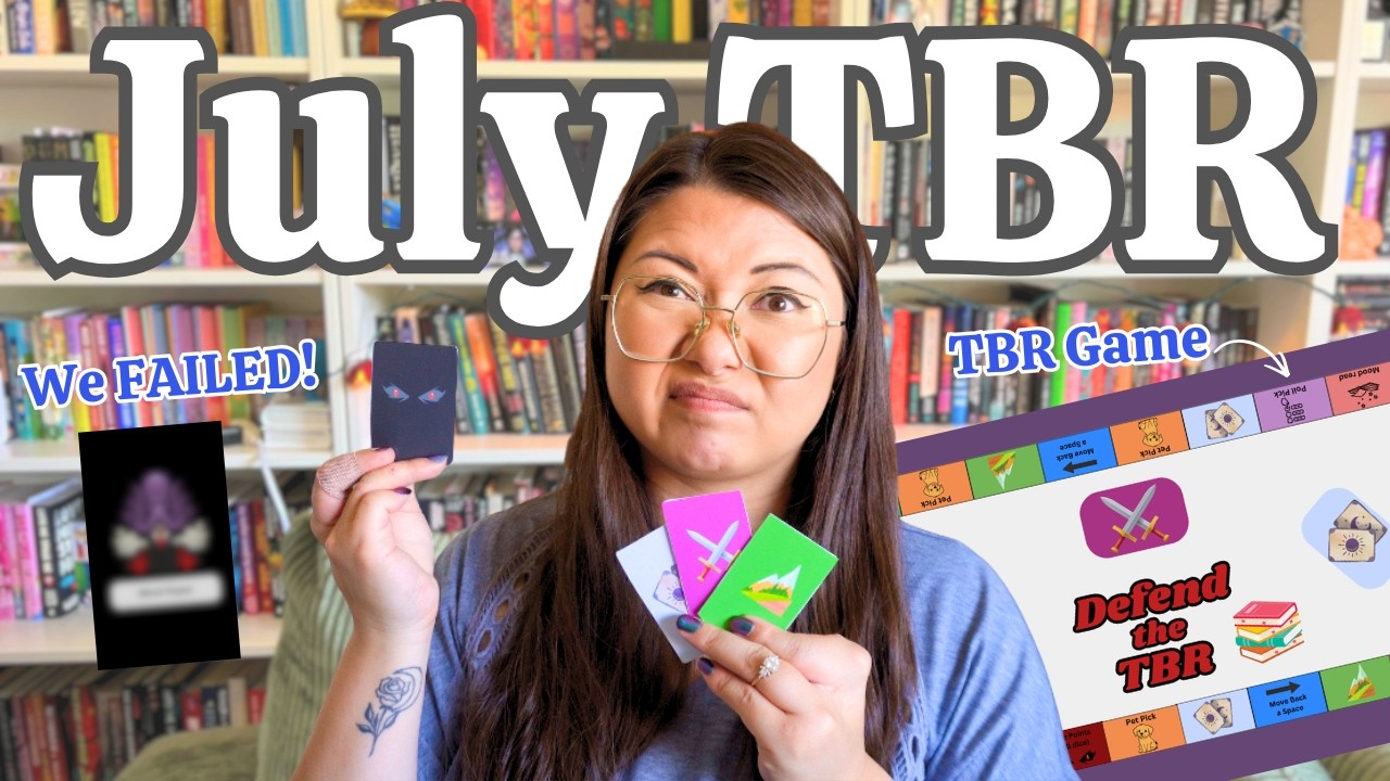 Игра с TBR на июль: выживу ли я с книгами этого месяца? ⚔️ Защита TBR