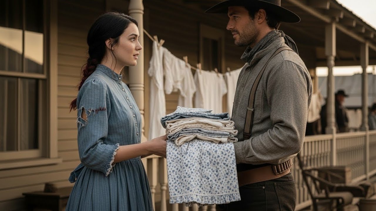 He Noticed She Wore The Same Dress Every Single Day, The Cowboy Made Sure She Had More Than One Now