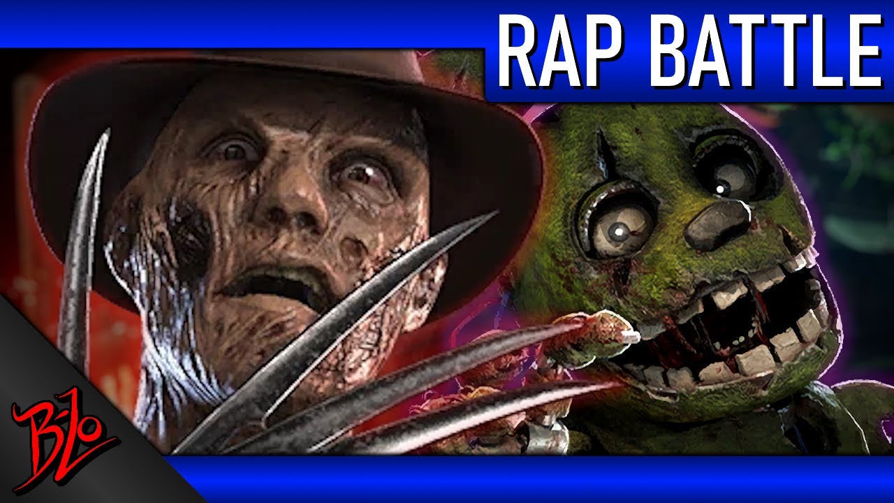 Freddy Krueger Vs Springtrap - A Rap Battle by B-Lo (ft. Stofferex)
