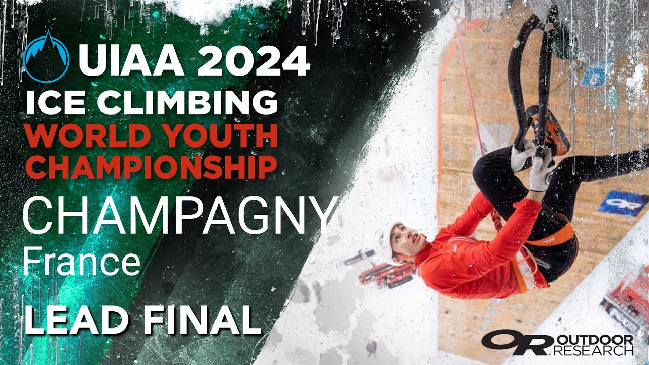 UIAA 2024 Ice Climbing World Youth Championships - Champagny  LEAD FINALS