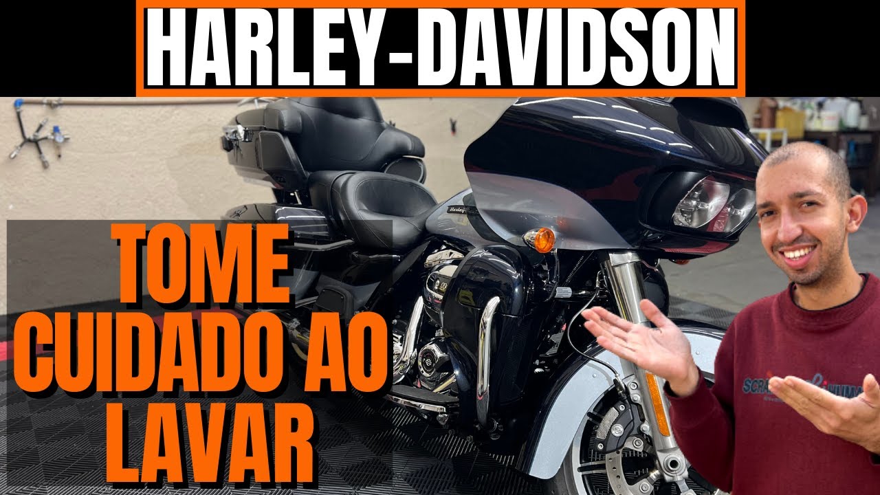 COMO LAVAR UMA HARLEY-DAVIDSON