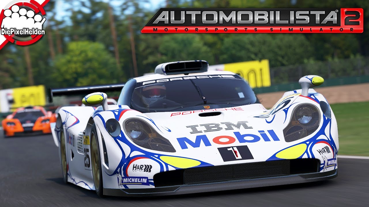Ar*** geile Kombination! 😍 Porsche 911 GT1 98 @ Hockenheim 2001 - AUTOMOBILISTA 2