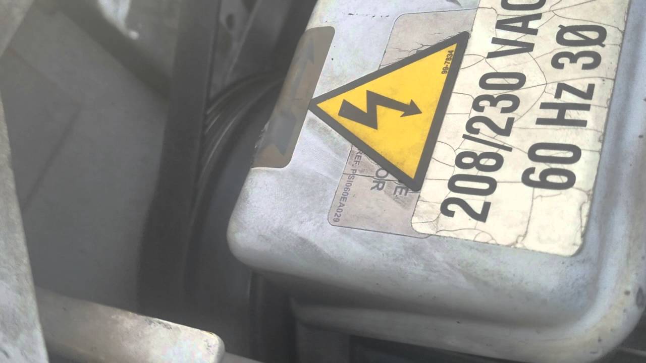 Removing the belts on a T600 or t1000