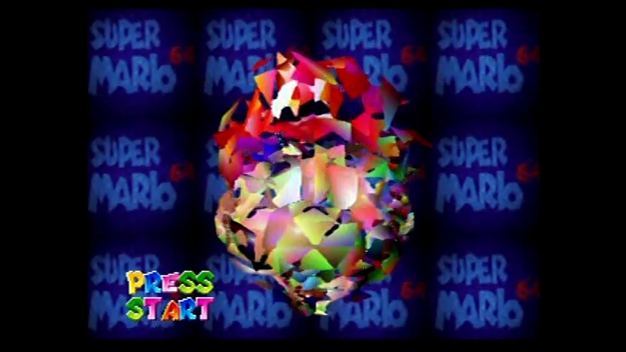 Weird Super Mario 64 Gameshark Codes