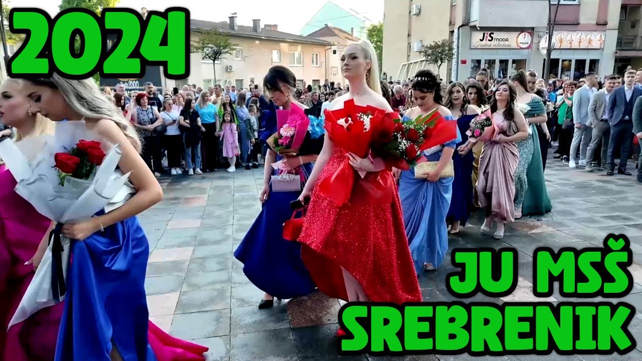 Defile Maturanata JU MSŠ Srebrenik 2024