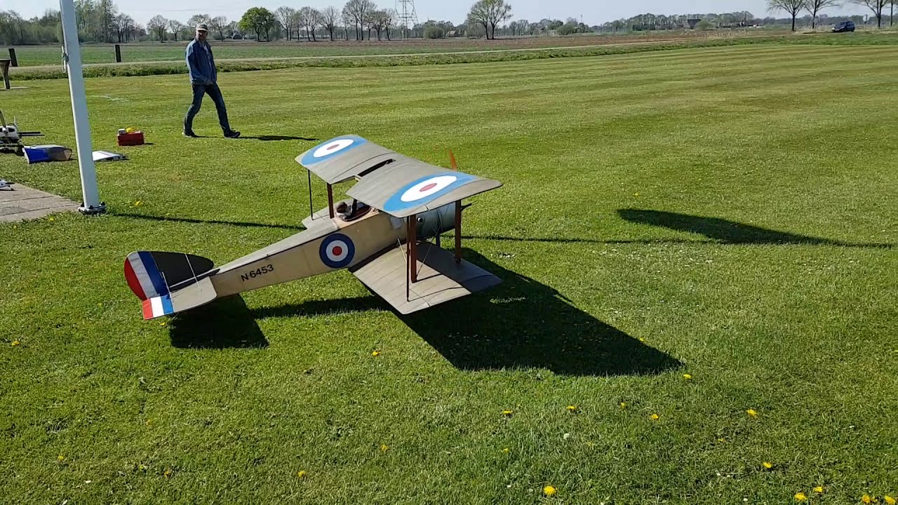 Starting my BALSA USA 1/3 scale Sopwith Pup and bom drop