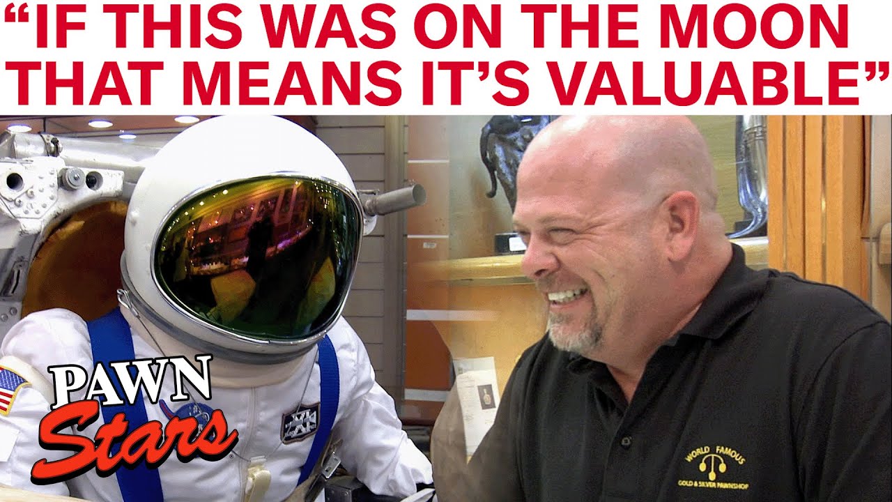 7 OUT OF THIS WORLD NASA ITEMS | Pawn Stars