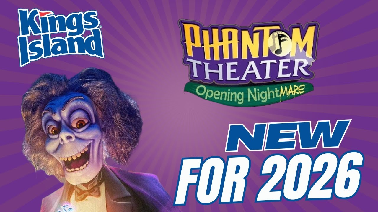 Phantom Theater is BACK: Opening Nightmare Announced for Kings Island 2026