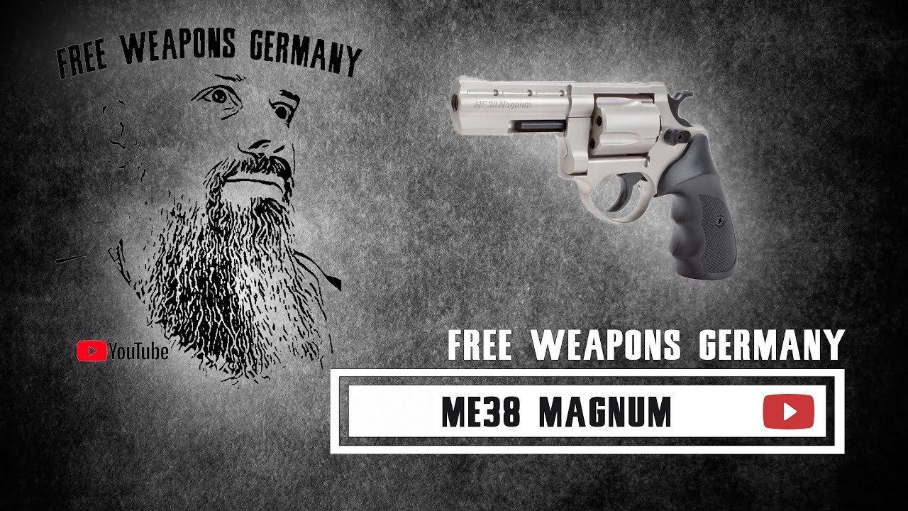 FWG - ME38 Magnum Schreckschussrevolver - 9mm & Schusstest