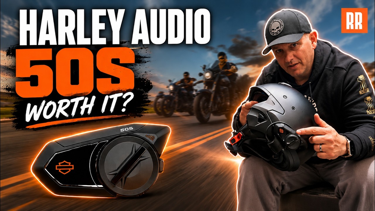 Bluetooth-гарнитура Harley-Davidson Audio 50S с динамиками Rockford Fosgate. ВРЕМЯ ОБЗОРА!