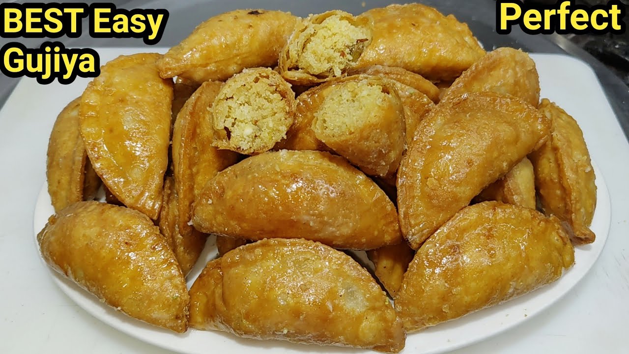 Suji Mawa Gujiya Recipe | बिना फालतू मेहनत किए हलवाई स्टाइल गुजिया रेसिपी |Gujiya Recipe |Chef Ashok