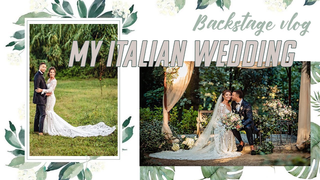 BACKSTAGE WEDDING VLOG ❤️ | Laura Ponticorvo