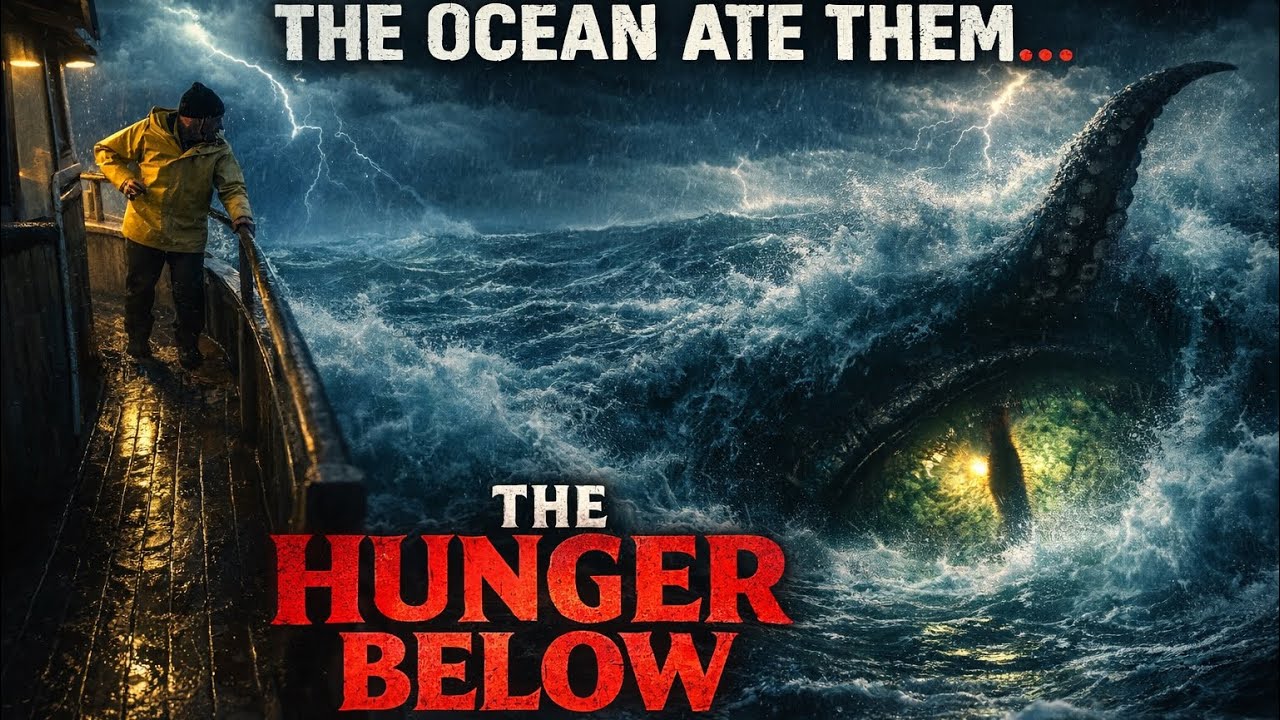 “THE HUNGER BELOW – Terrifying Sea Monster AI Horror Movie (Sora Film)”