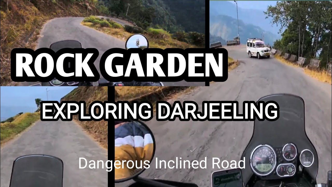 Dangerous Road ROCK GARDEN DARJEELING 💀💀💀 By BIKE