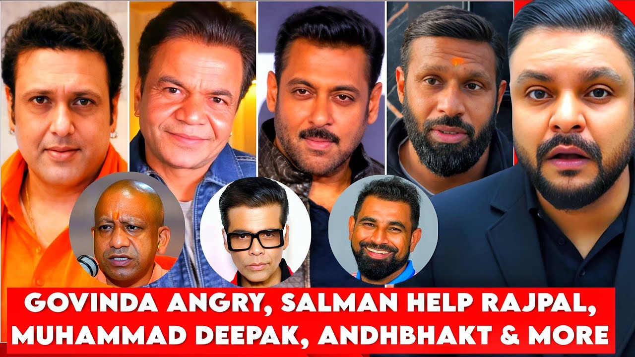 GOVINDA ANGRY | SALMAN HELP RAJPAL | MUHAMMAD DEEPAK | ANDHBHAKT | MR REACTION WALA