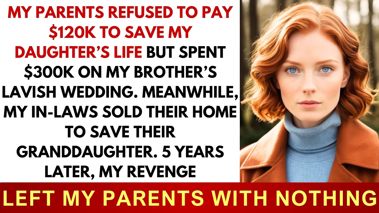 They Spent $300K on a Wedding But REFUSED to Save My Daughter’s Life – Now They Beg for My Help
