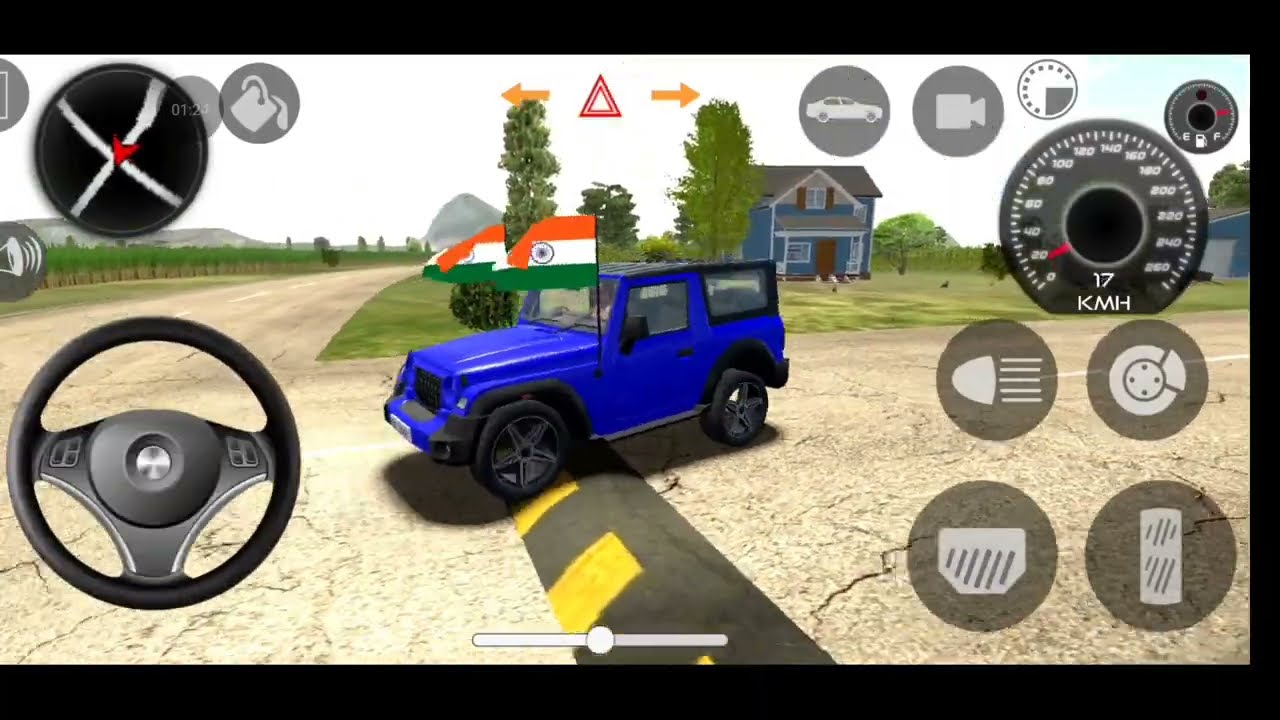 Modified Mahindra Thar Games:Indian blue  Thar (Gadi Wala Games) Car GameAndroid Game - #2025