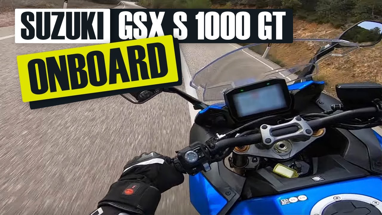 Suzuki GSX-S1000GT ✊ Onboard 🔈🔥 Engine Sound Only