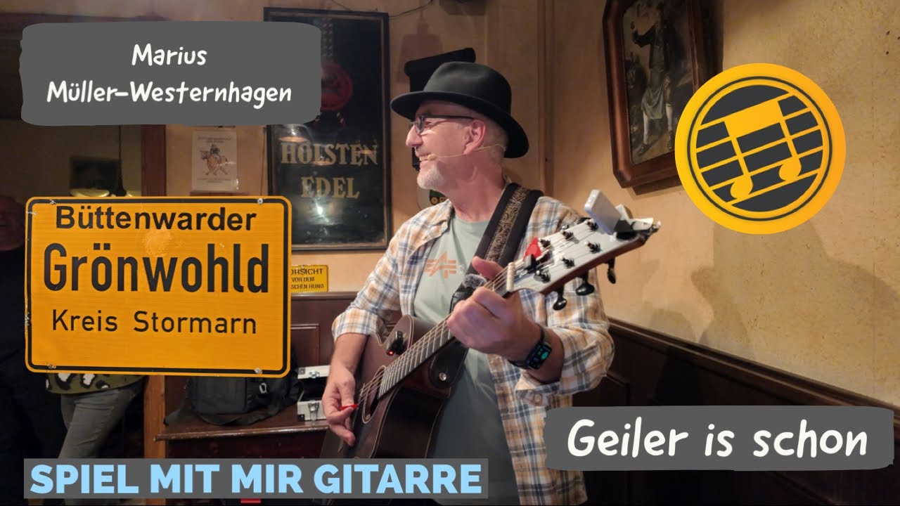 Geiler is schon - Marius Müller-Westernhagen ~ SongBook Chordpro Gitarre Michael Studt Büttenwarder