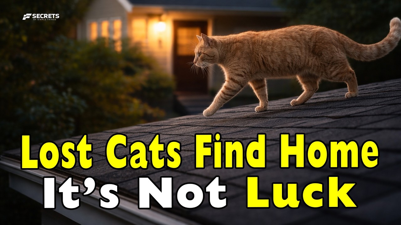 How Lost Cats Find Home: It’s Not Luck, It’s a System