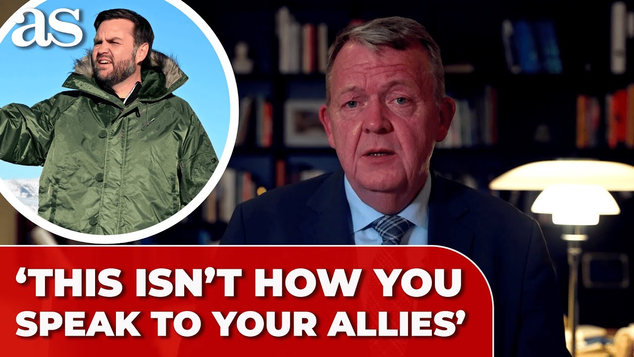 DANISH FOREIGN MINISTER SLAMS JD VANCE after his CONTROVERSIAL VISIT to GREENLAND