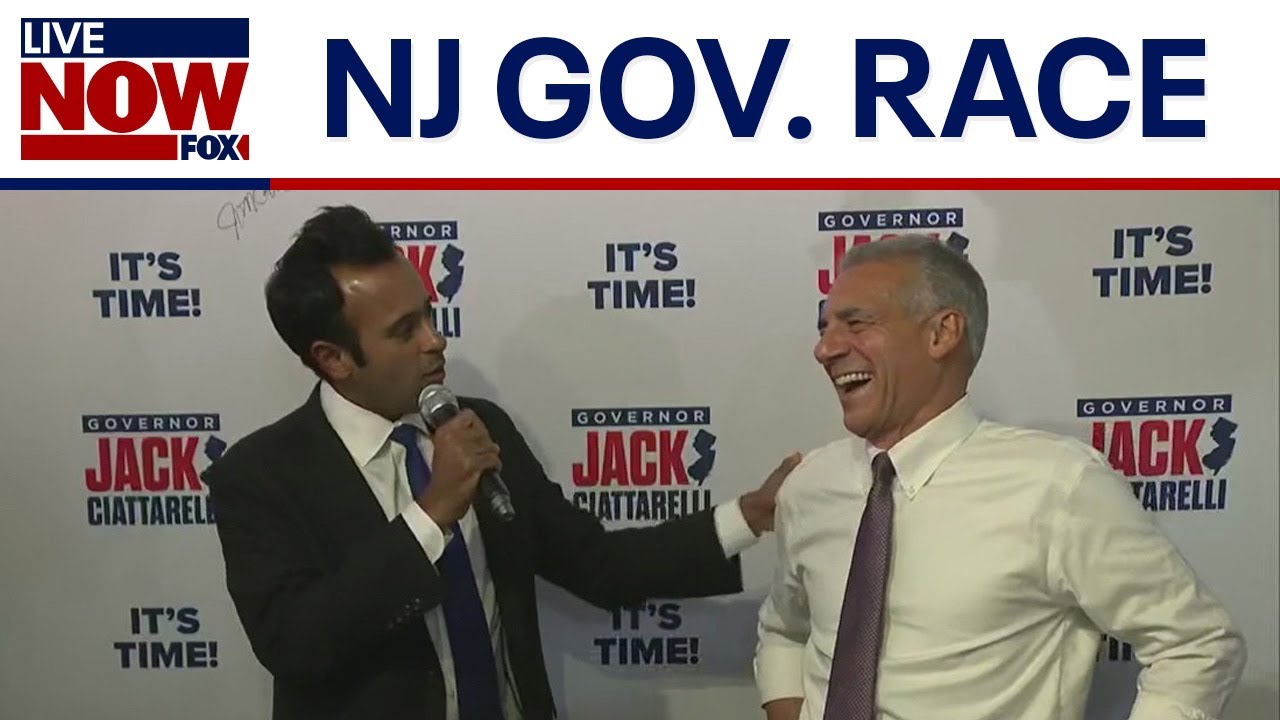 NJ Governor Race: Jack Ciatarelli rallies with Vivek Ramaswamy
