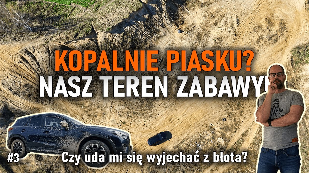 SUVem po dawnych kopalniach piasku! Dwie miejsc&oacute;wki, jeden cel &ndash; konkretna jazda!