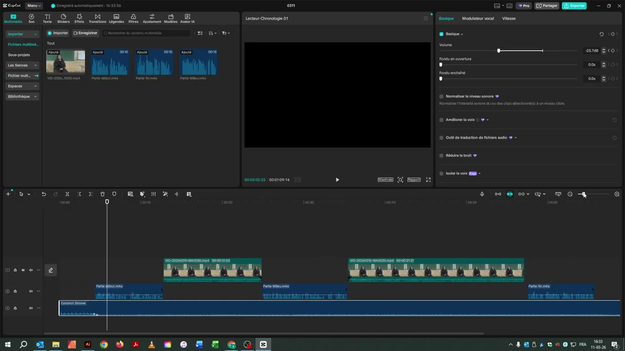 Community Manager - Reglage du son avec des images clés