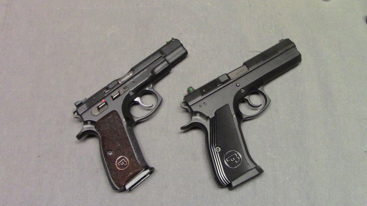 Механические различия между CZ 75 и CZ 97