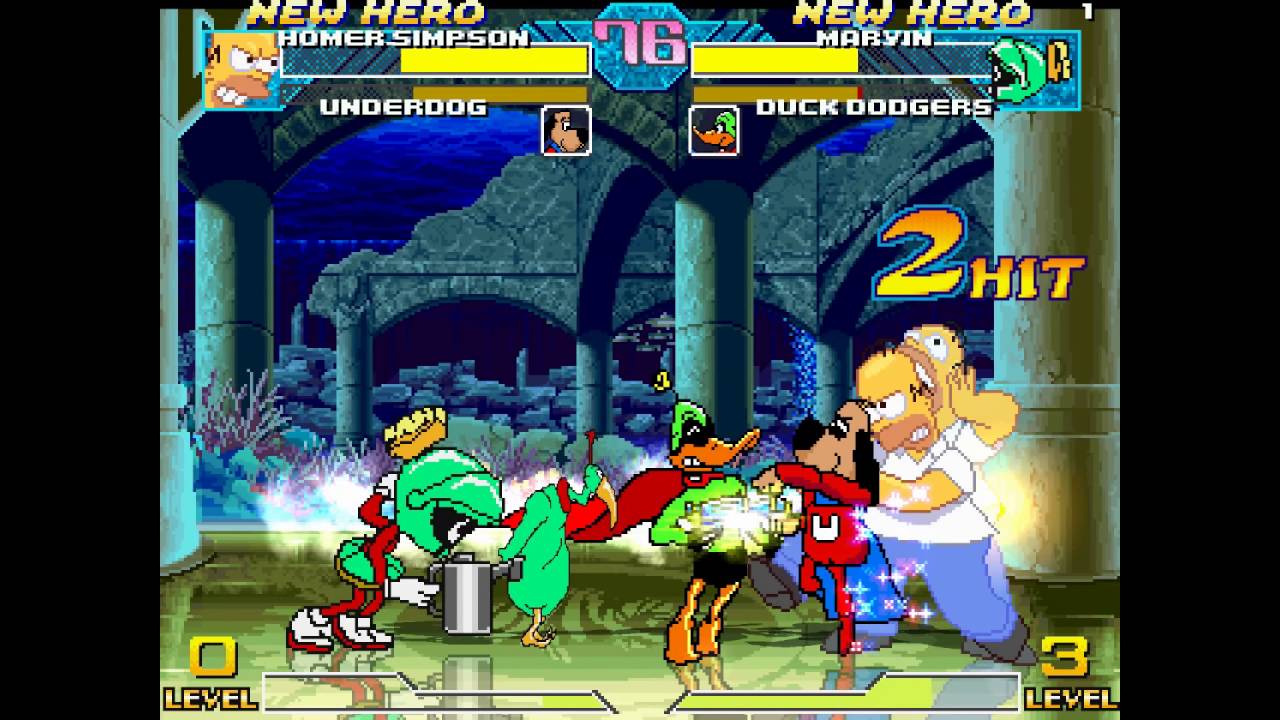 JS MUGEN 10th Anniversary Part 1 - Cartoon Battle 2